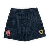 USC X Overtime Unisex Black Palm Short